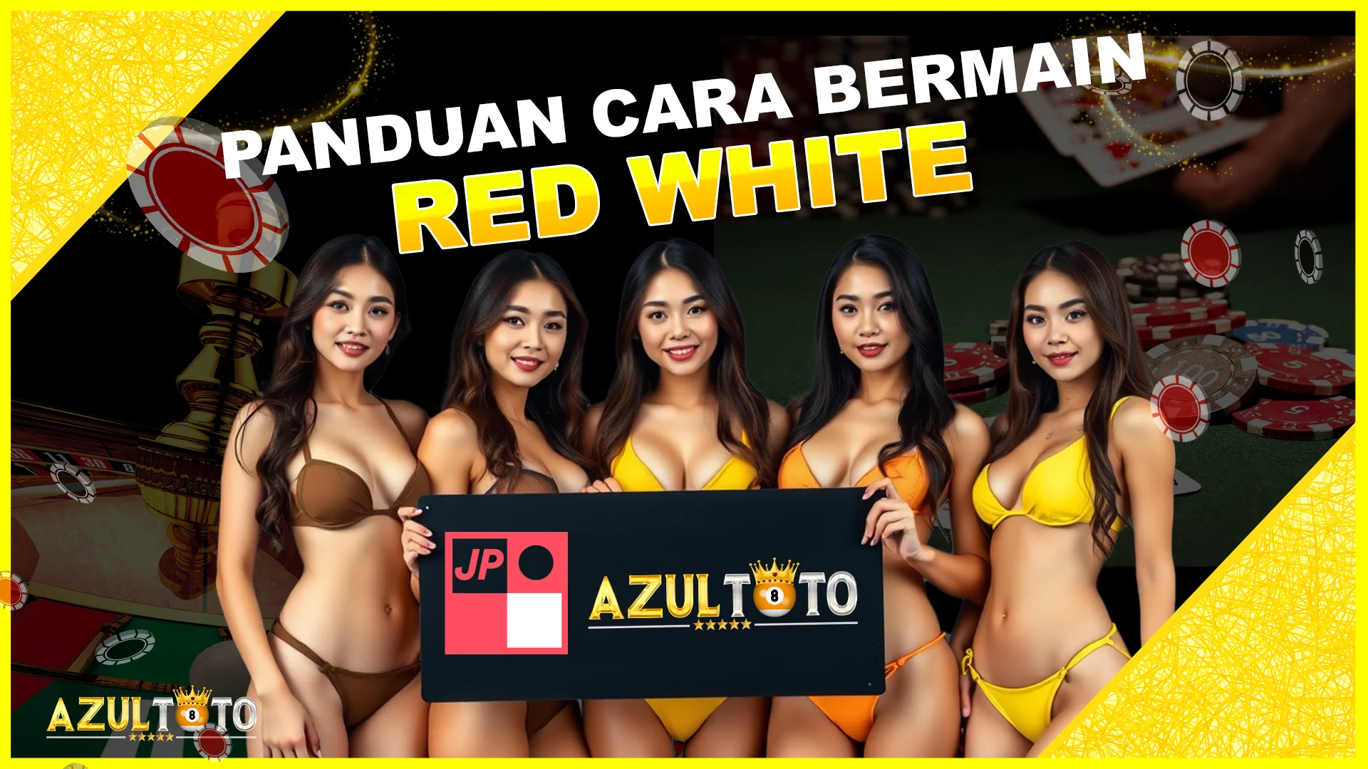 CARA BERMAIN RED WHITE